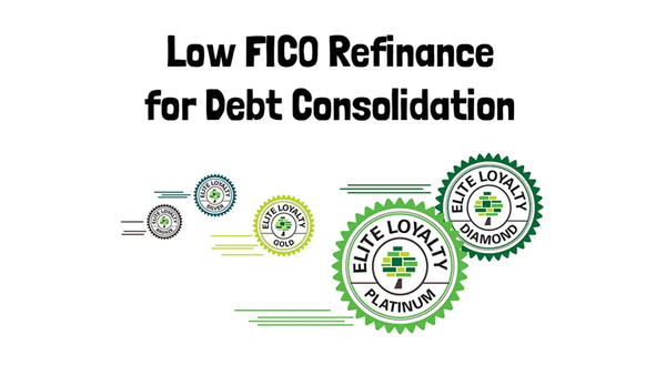 Low FICO refinance for Debt Consolidation